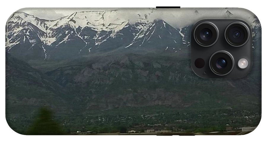 Mountains West Of Iowa - Phone Case