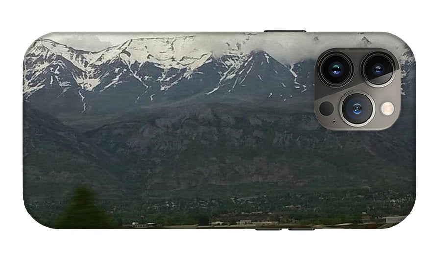 Mountains West Of Iowa - Phone Case