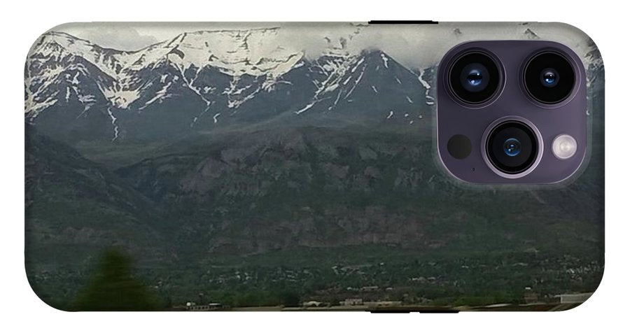 Mountains West Of Iowa - Phone Case