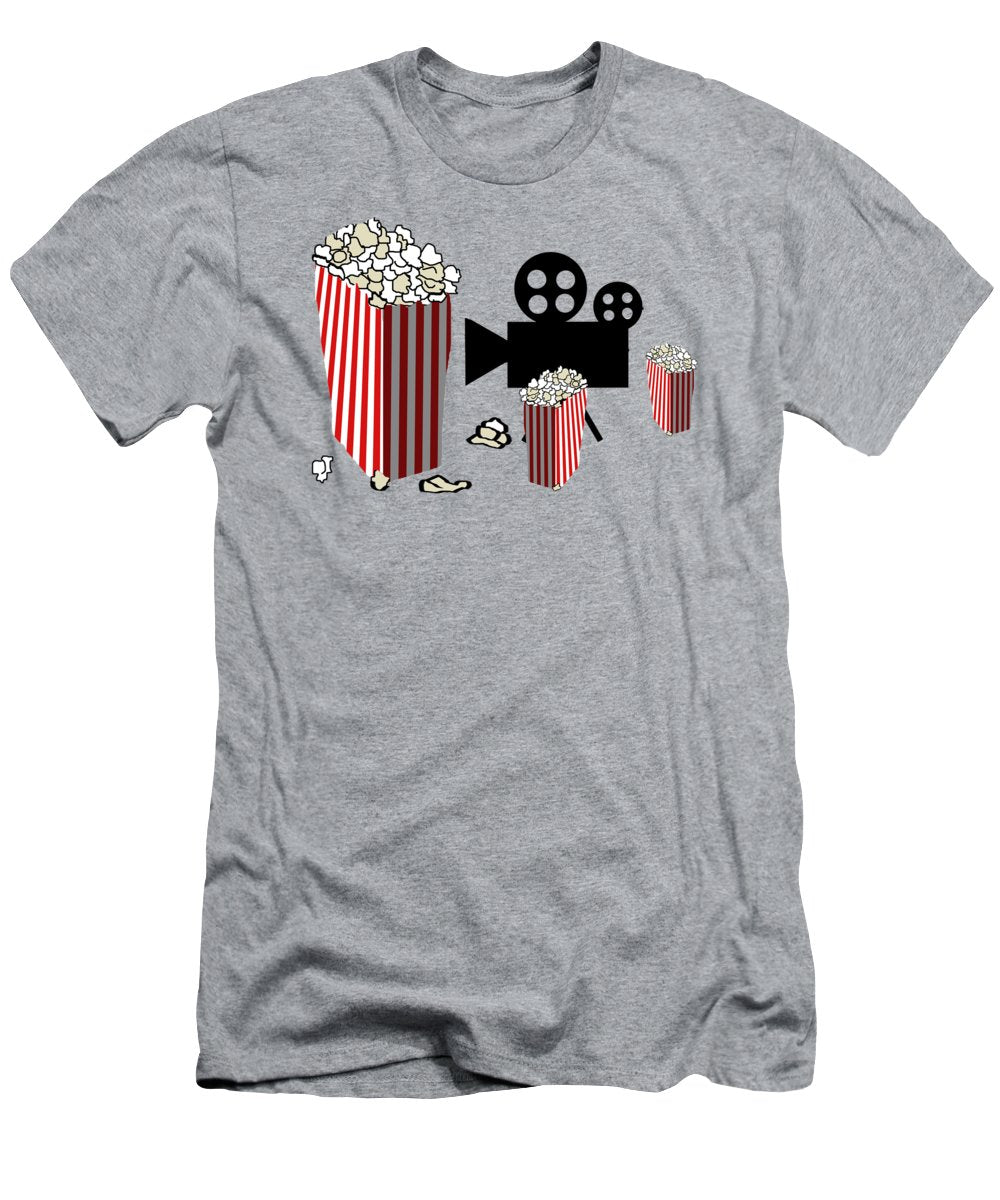 Movie Reels and Popcorn - T-Shirt