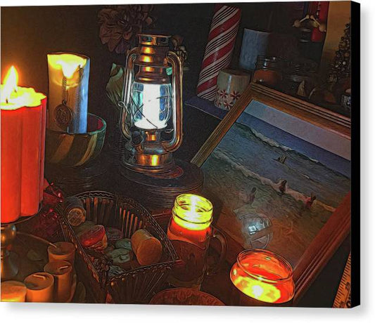 My Only Ocean Swim - Canvas Print