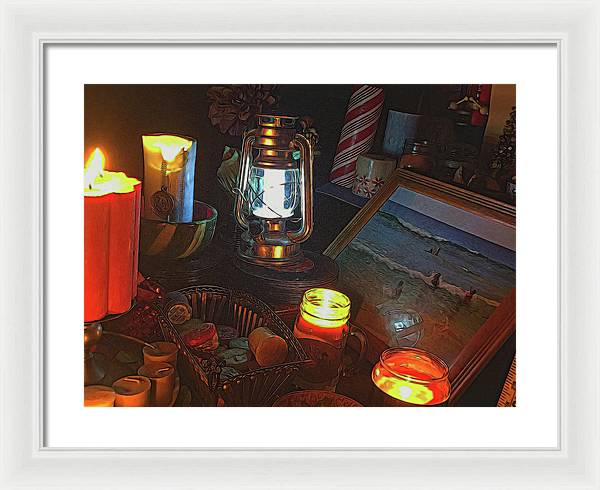 My Only Ocean Swim - Framed Print