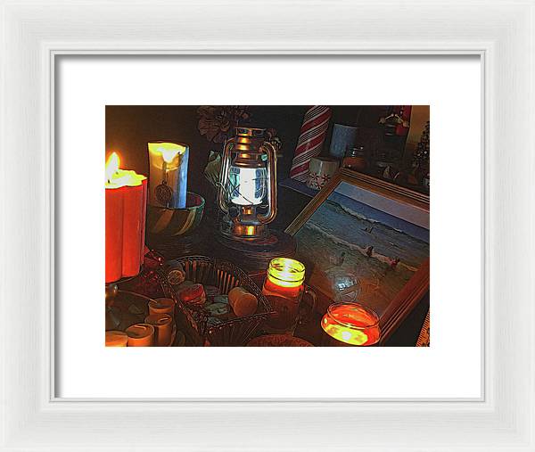 My Only Ocean Swim - Framed Print