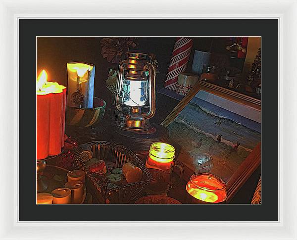 My Only Ocean Swim - Framed Print