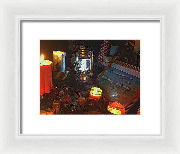 My Only Ocean Swim - Framed Print