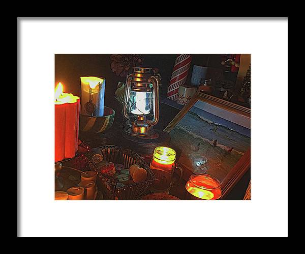 My Only Ocean Swim - Framed Print
