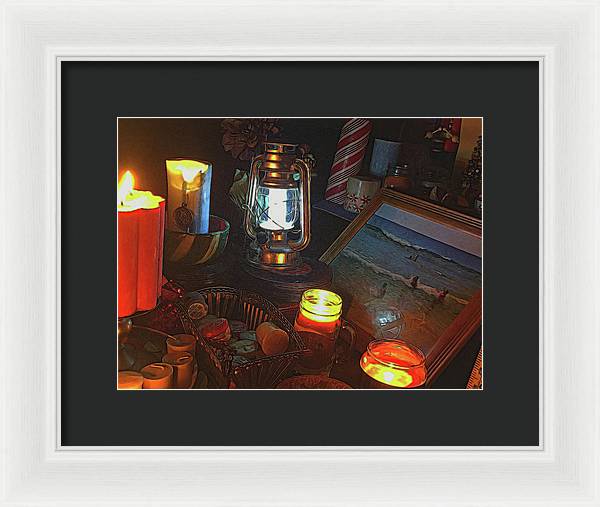 My Only Ocean Swim - Framed Print