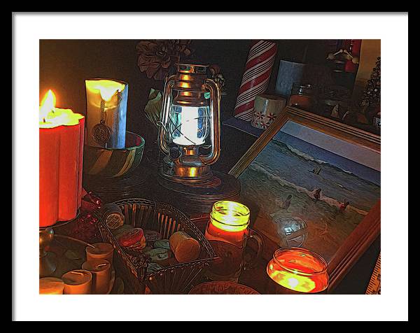 My Only Ocean Swim - Framed Print