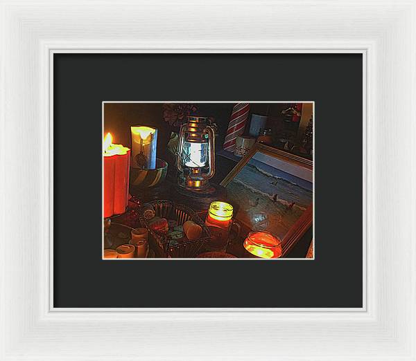 My Only Ocean Swim - Framed Print