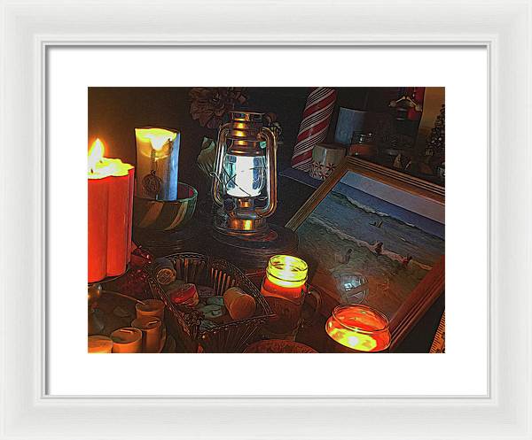 My Only Ocean Swim - Framed Print