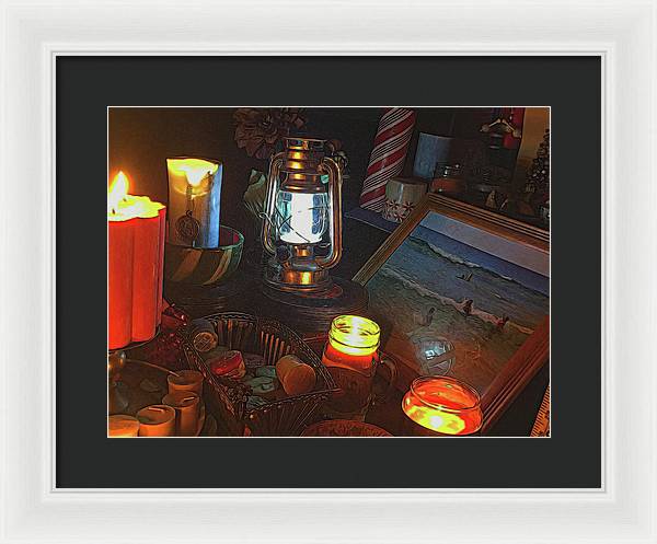 My Only Ocean Swim - Framed Print