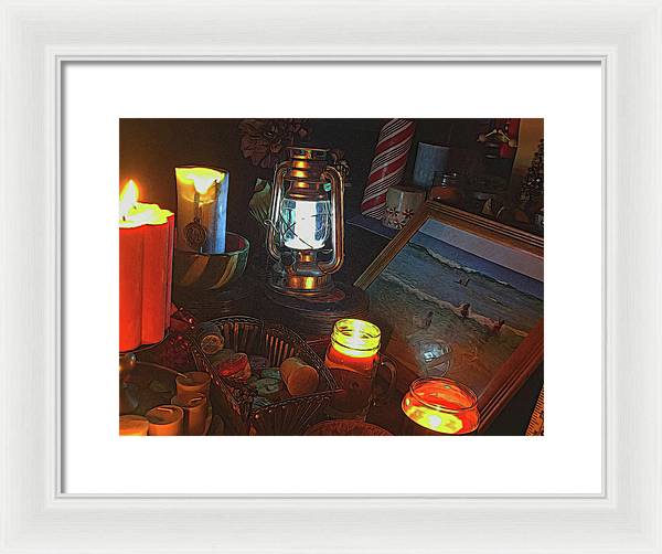 My Only Ocean Swim - Framed Print