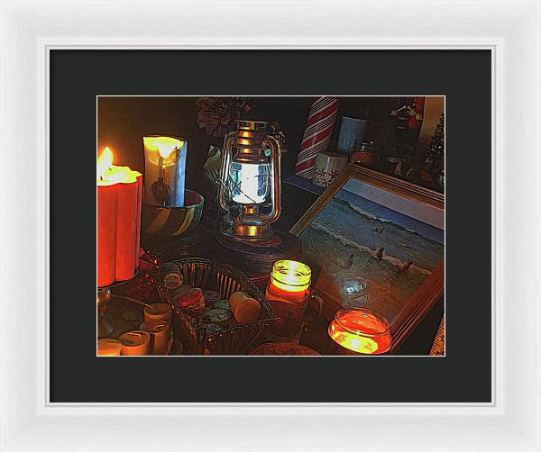 My Only Ocean Swim - Framed Print