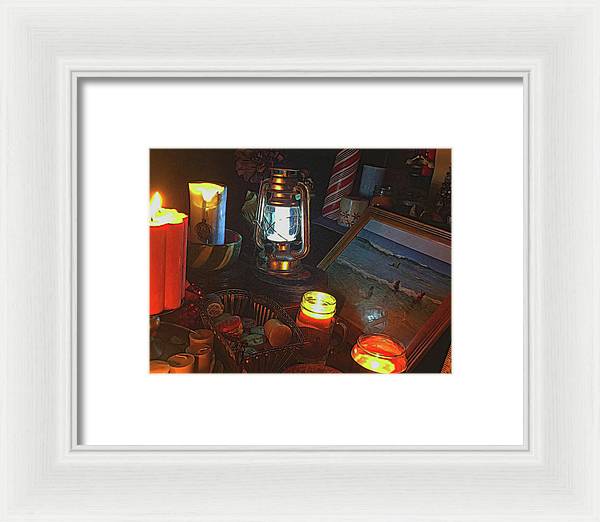 My Only Ocean Swim - Framed Print