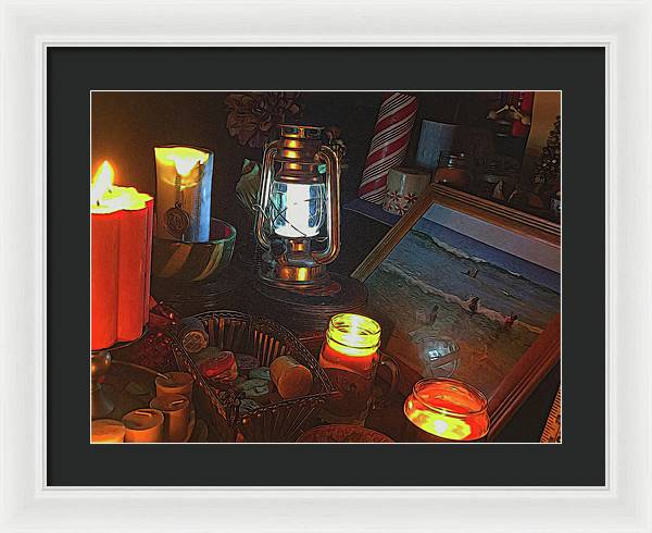 My Only Ocean Swim - Framed Print
