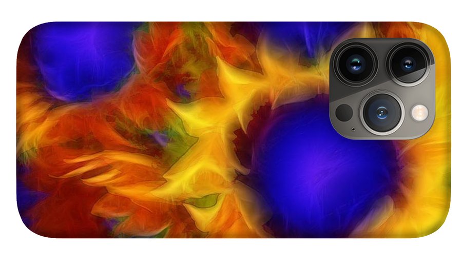 Neon Sunflowers - Phone Case
