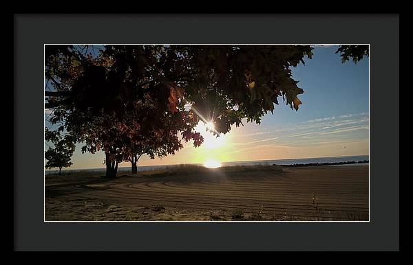 Nine O Clock Sunrise - Framed Print