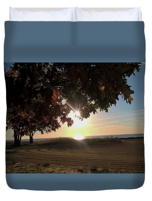 Nine O Clock Sunrise - Duvet Cover