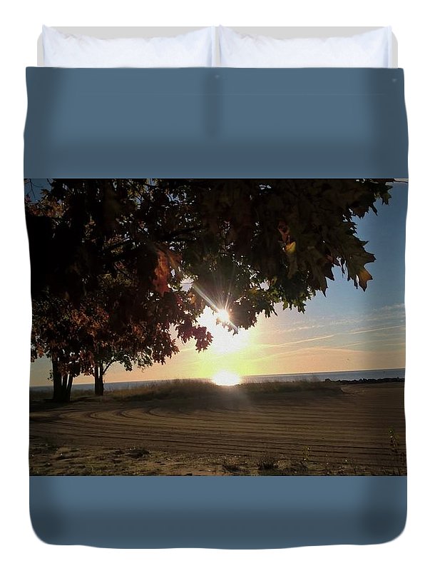 Nine O Clock Sunrise - Duvet Cover