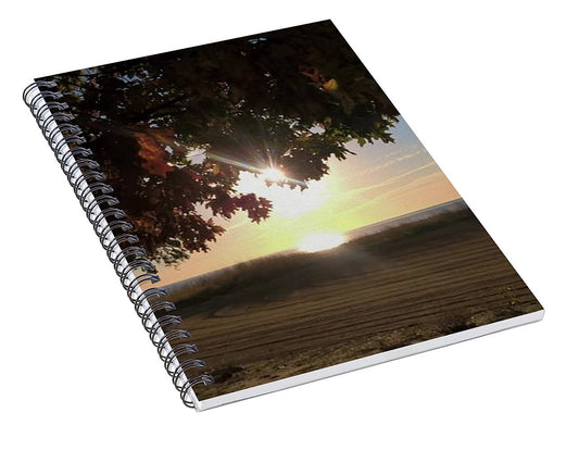 Nine O Clock Sunrise - Spiral Notebook