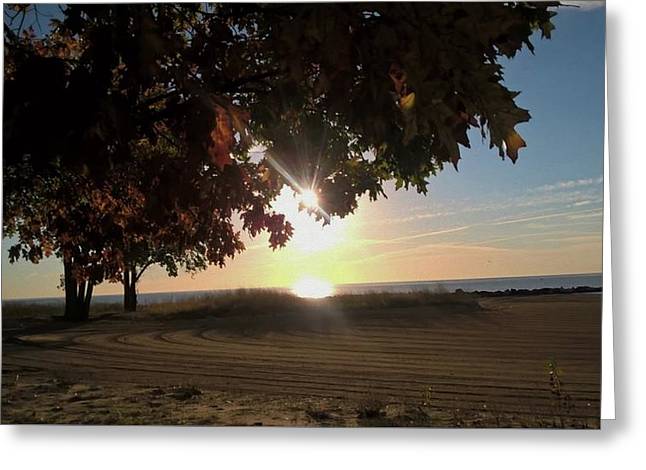 Nine O Clock Sunrise - Greeting Card