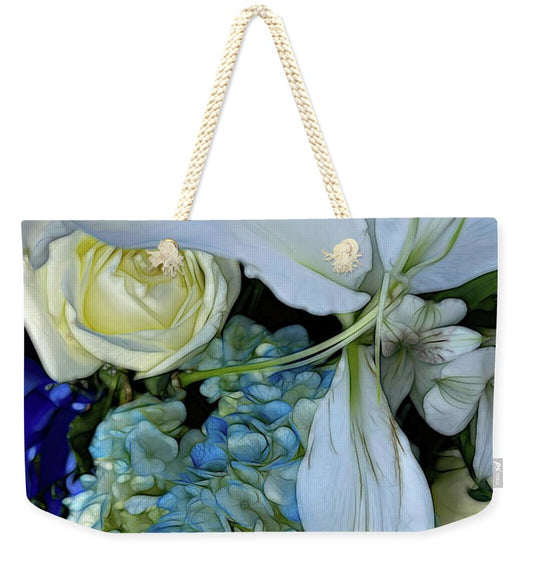 November Flowers 1 - Weekender Tote Bag