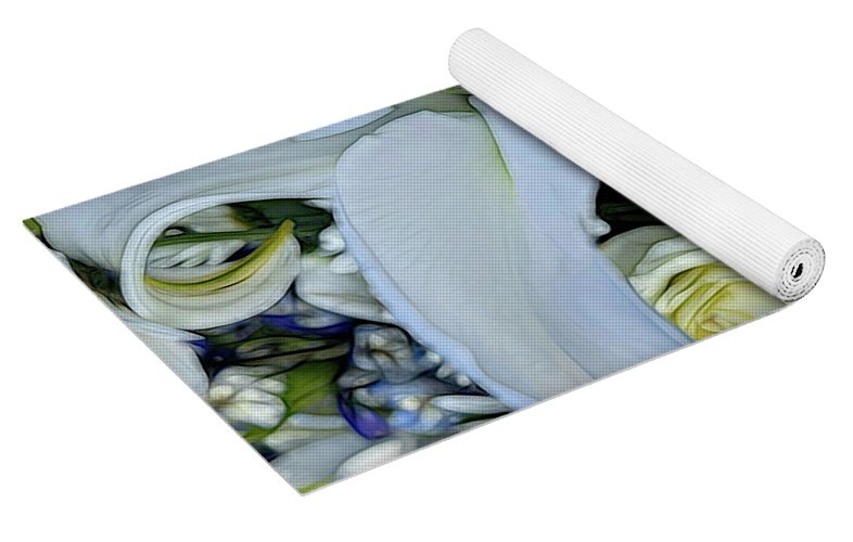 November Flowers 1 - Yoga Mat