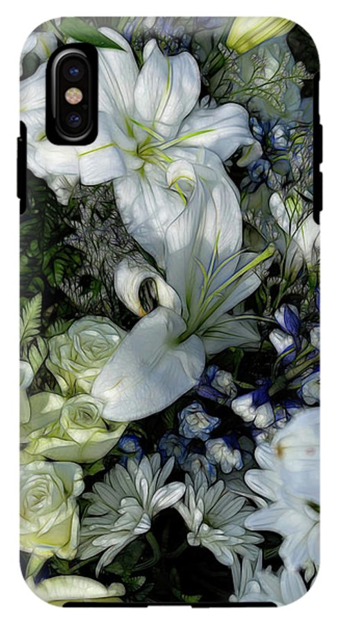 November Flowers 2 - Phone Case