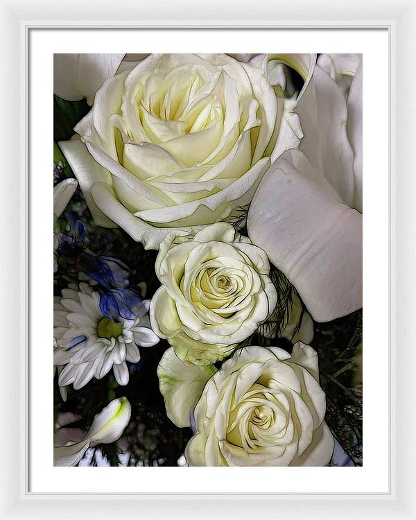 November Flowers 4 - Framed Print