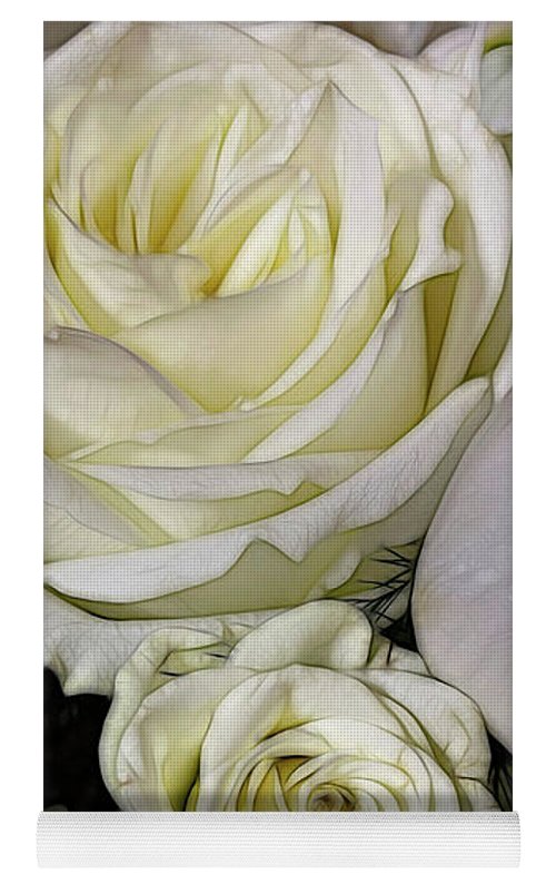 November Flowers 4 - Yoga Mat