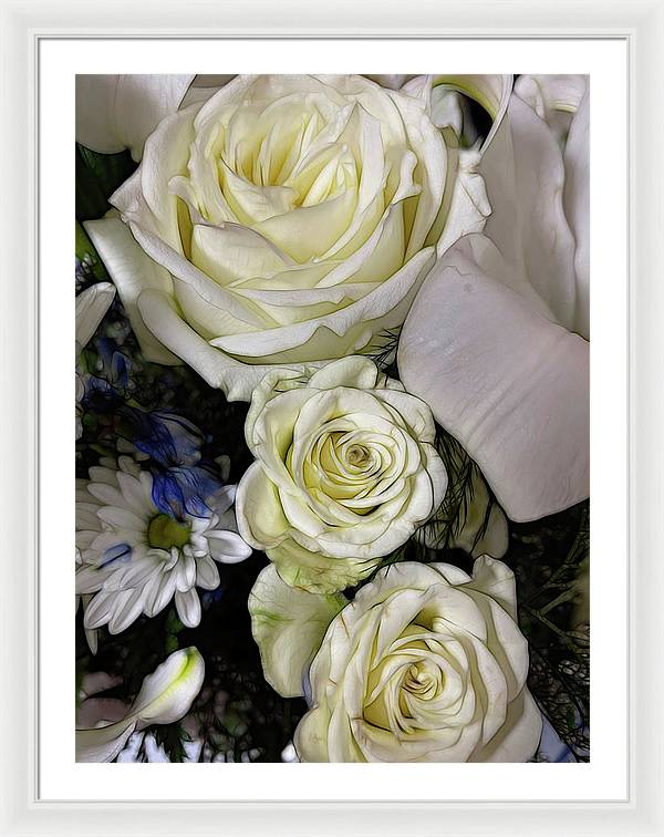 November Flowers 4 - Framed Print