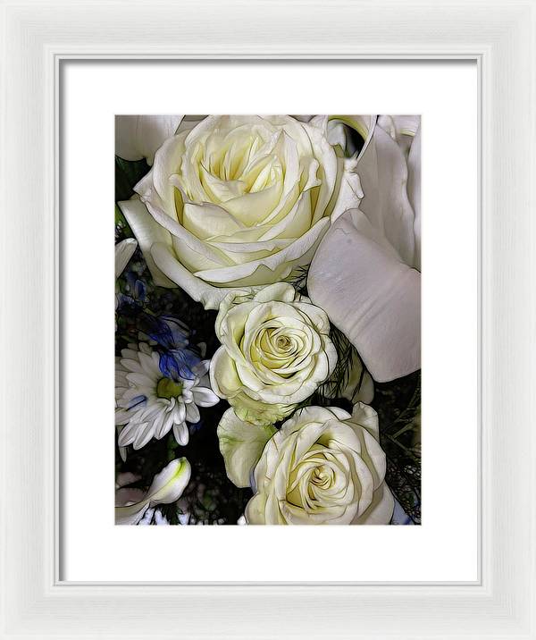 November Flowers 4 - Framed Print