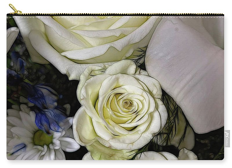 November Flowers 4 - Carry-All Pouch