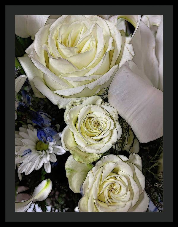 November Flowers 4 - Framed Print