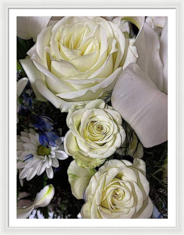 November Flowers 4 - Framed Print