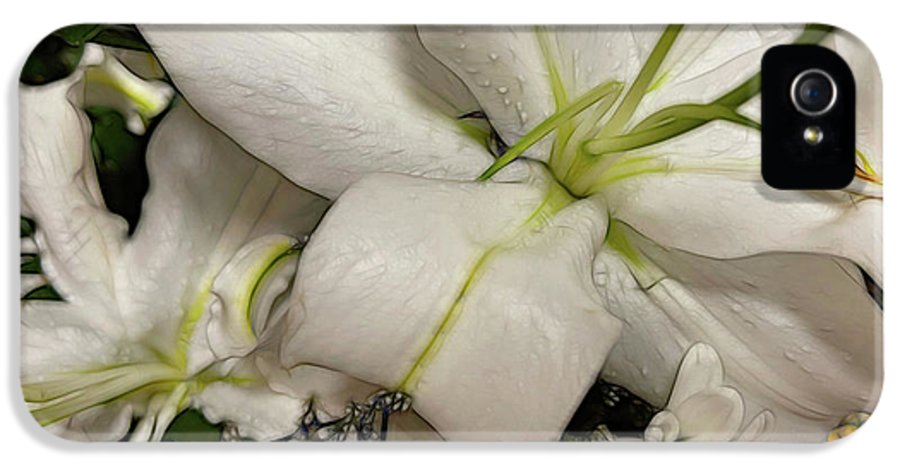 November Flowers 5 - Phone Case