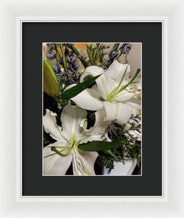 November Flowers 6 - Framed Print