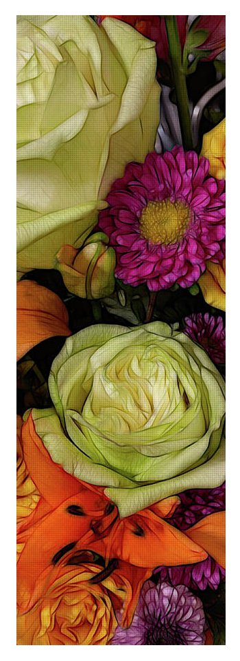 November Flowers 7 - Yoga Mat