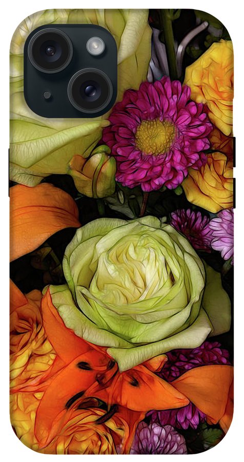 November Flowers 7 - Phone Case