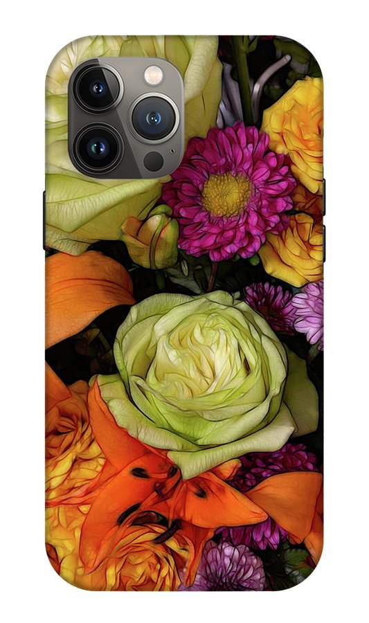 November Flowers 7 - Phone Case