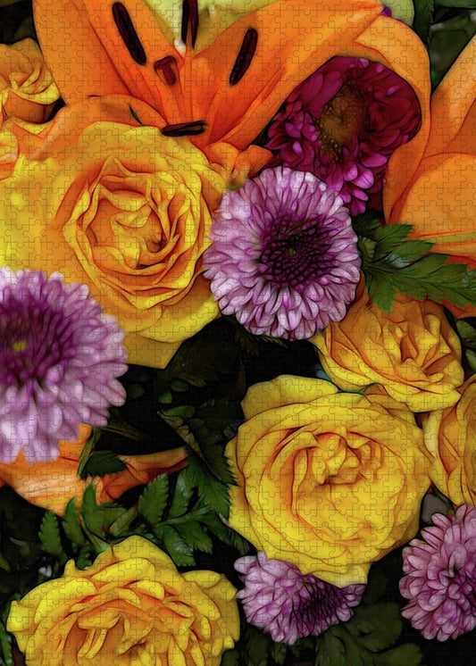 November Flowers 8 - Puzzle