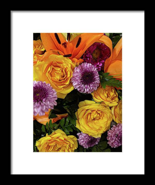 November Flowers 8 - Framed Print