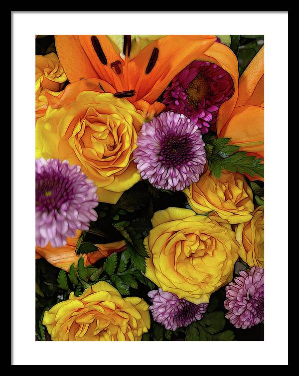 November Flowers 8 - Framed Print