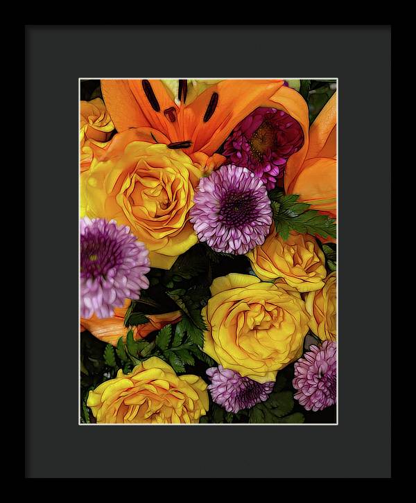 November Flowers 8 - Framed Print