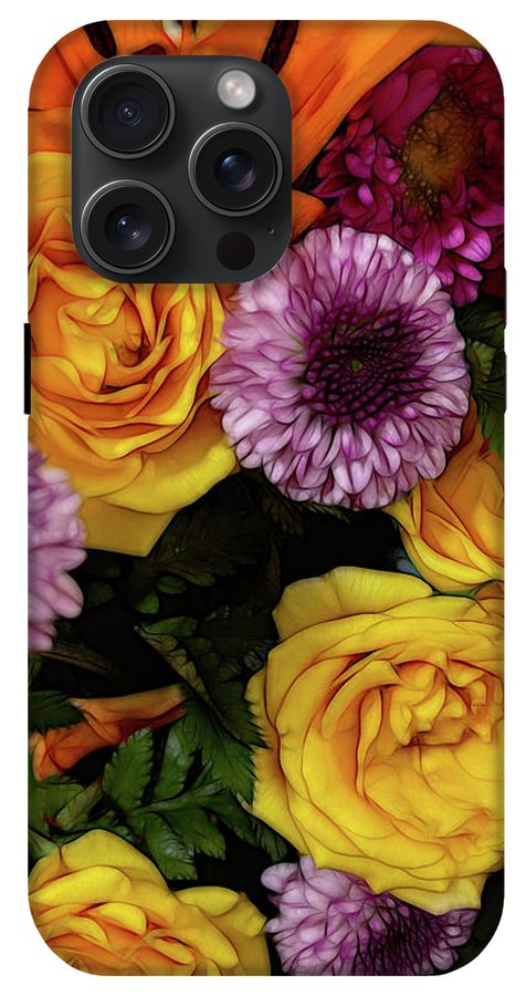 November Flowers 8 - Phone Case