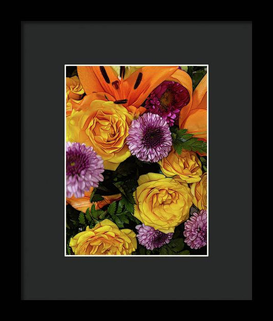 November Flowers 8 - Framed Print