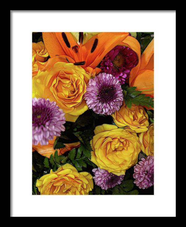 November Flowers 8 - Framed Print