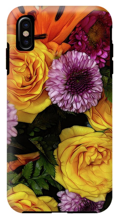 November Flowers 8 - Phone Case