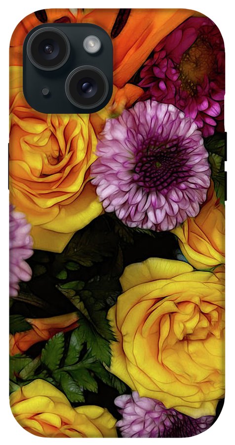 November Flowers 8 - Phone Case