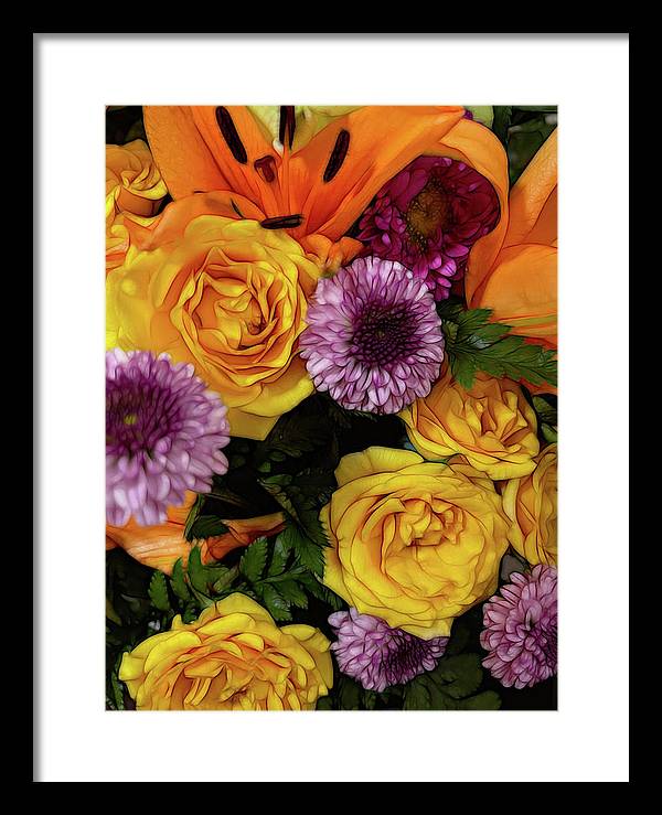 November Flowers 8 - Framed Print